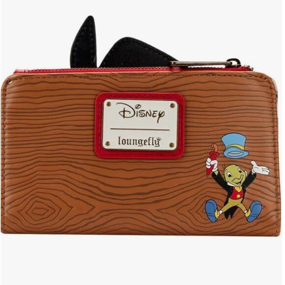 Loungefly Pinocchio Flap Wallet - Picture 2 of 8